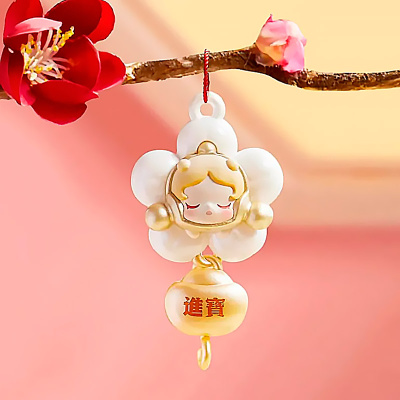 Фигурка коллекционная сюрприз с подвесом New Year Collection Series Pop Mart 68001 1